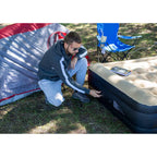 High Raised Air Bed with Built-In Electric Pump