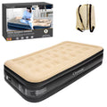 High Raised Air Bed with Built-In Electric Pump