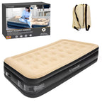 High Raised Air Bed with Built-In Electric Pump