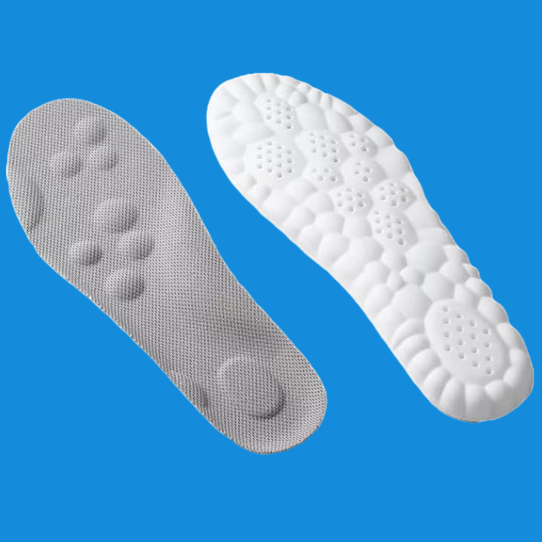 CloudSole insoles top view showing contoured arch support shape